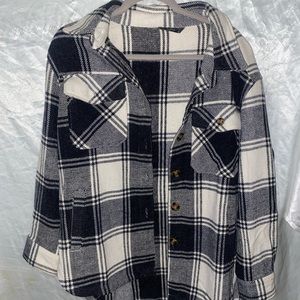 Flannel jacket size medium